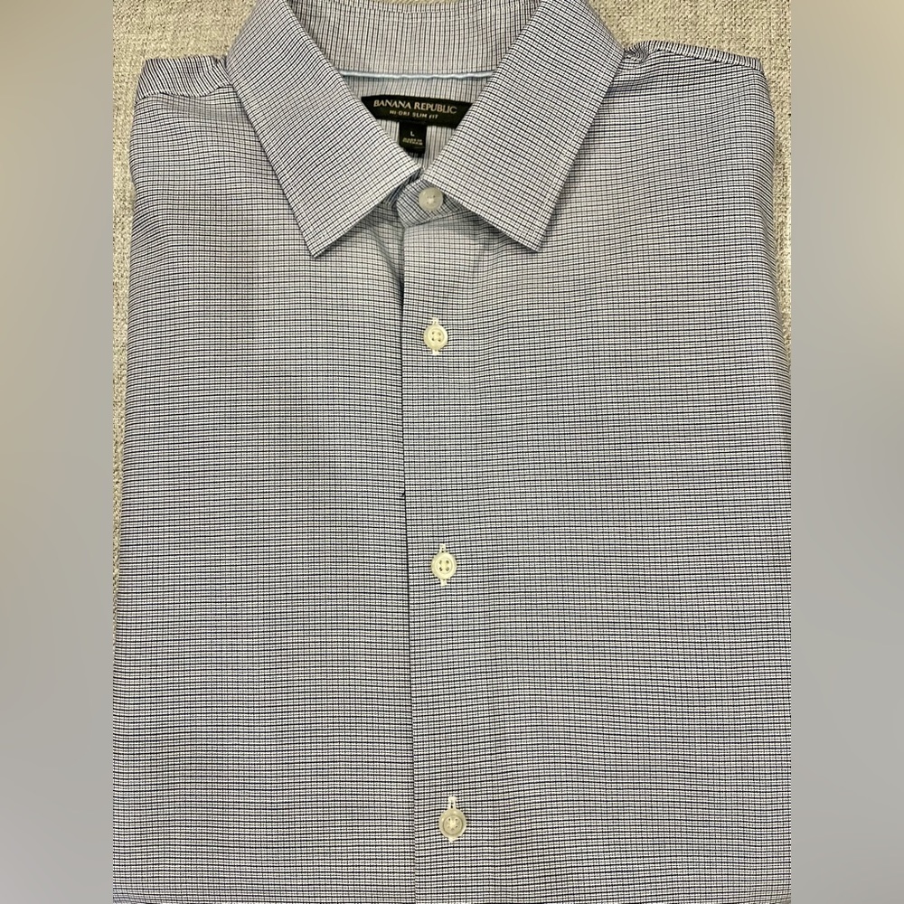 Men’s Banana Republic Large Slim Fit Button Down
